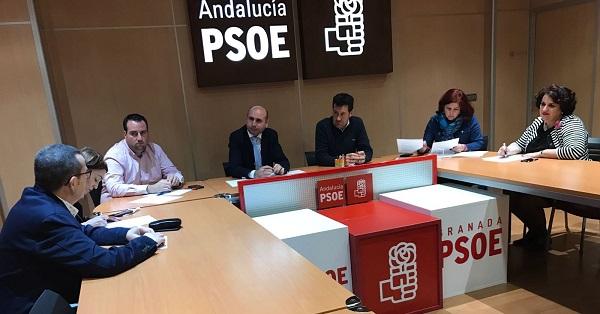 Francisco Conejo se ha reunido este jueves con el Grupo Parlamentario Socialista.