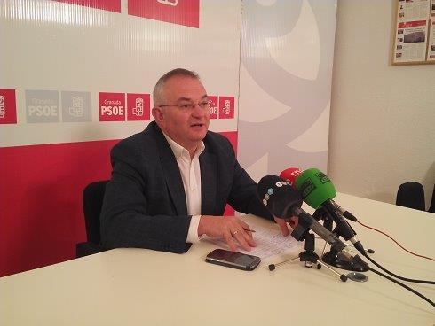 José María Rueda, secretario general del PSOE de Granada. José María Rueda, secretario general del PSOE de Granada.