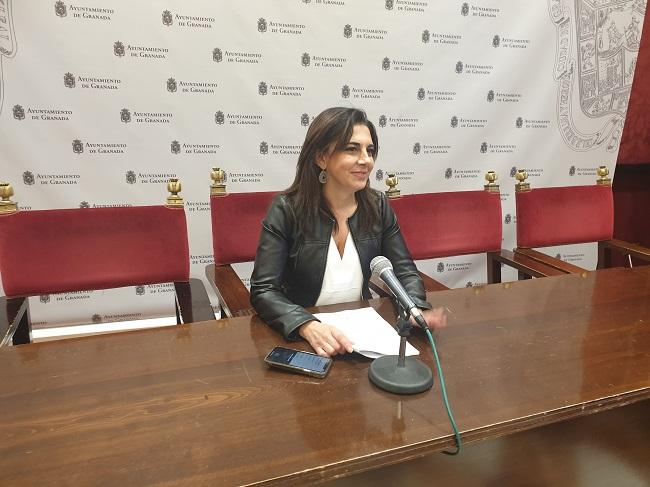 Raquel Ruz, este lunes en rueda de prensa.