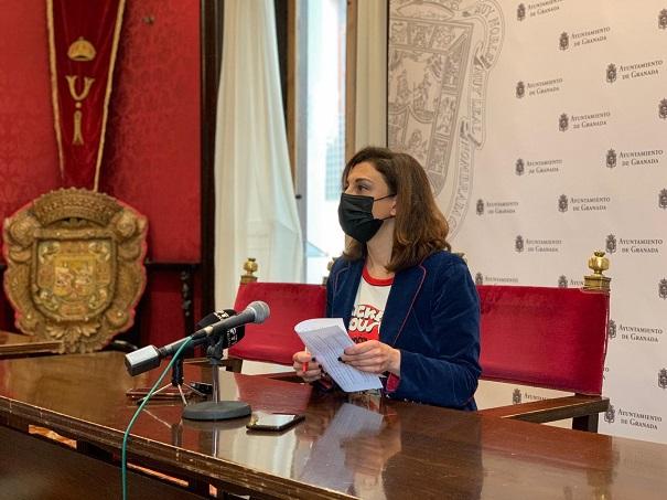 Raquel Ruz, este viernes en rueda de prensa.