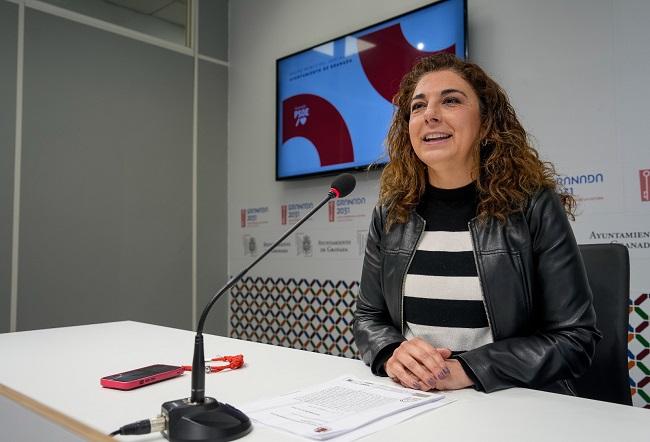 Raquel Ruz en rueda de prensa.