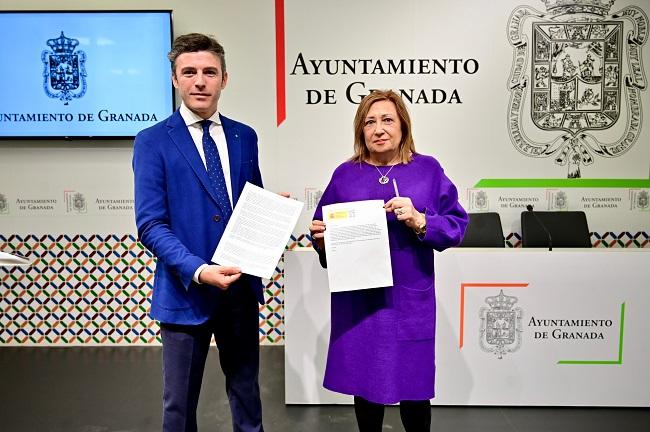 Rosario Pallarés y Jorge Saavedra.