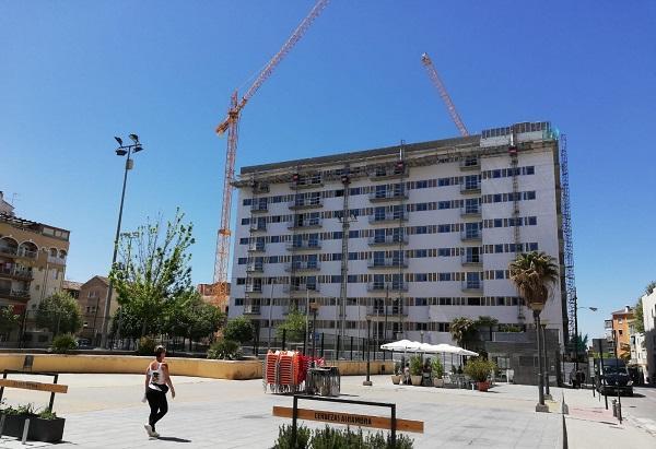 Estado de edificio el pasado abril. 