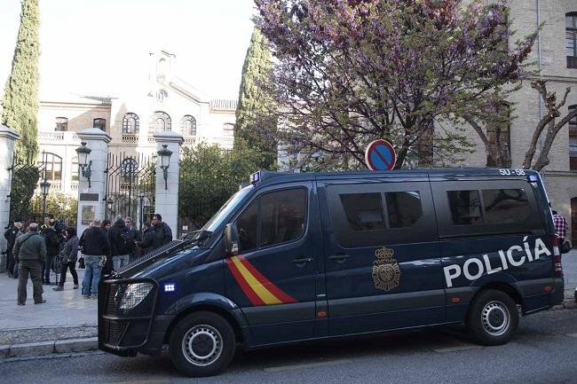 Imagen de la sede de Urbanismo en abril de 2016, cuando se desarrolló la Operación Nazarí.