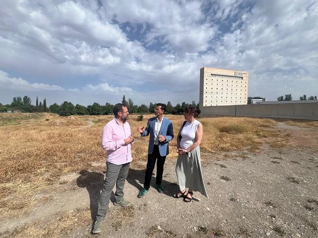 Francisco Cuenca con Eva Romero y Juanjo Ibáñez.