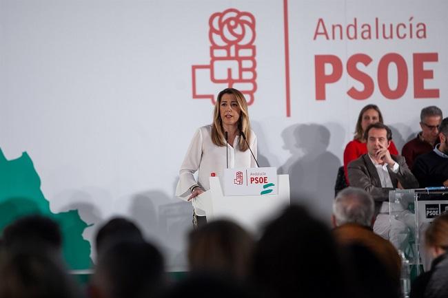Susana Díaz, en el Comité Director del PSOE-A.
