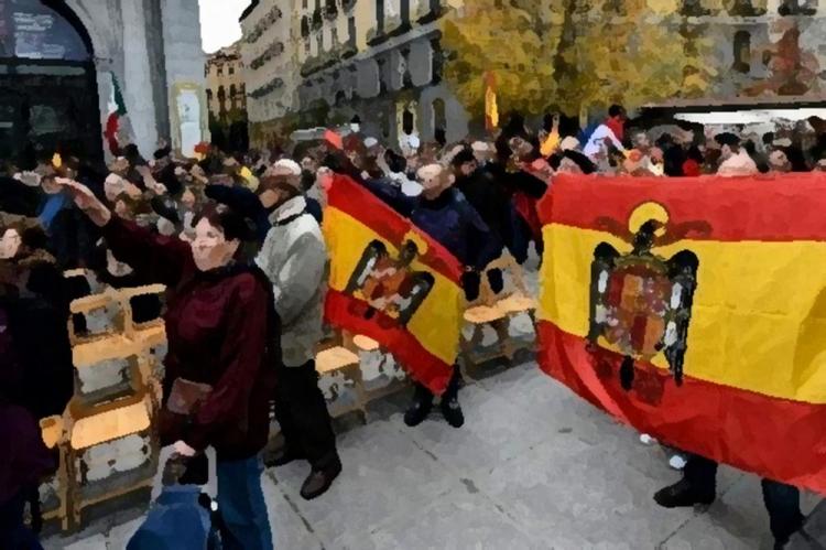 Ultras de extrema derecha.