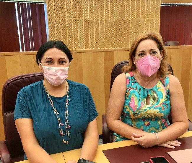 Alejandra Durán y Mari Carmen Pérez.