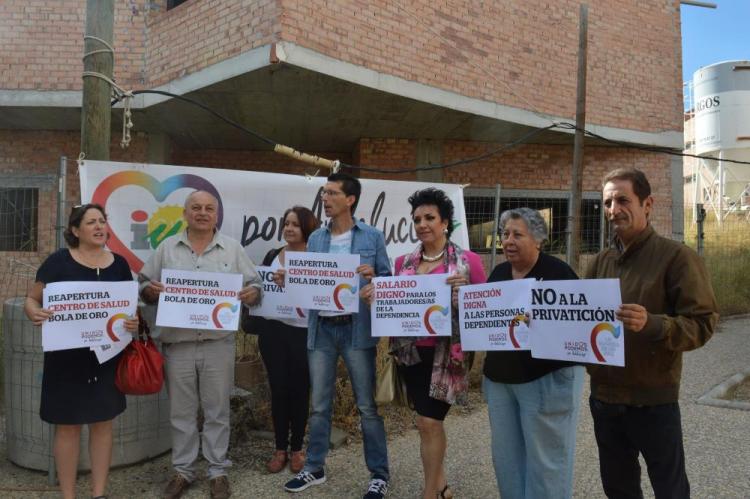 Diego Castillo ha denunciado los recortes en sanidad. Diego Castillo ha denunciado los recortes en sanidad.