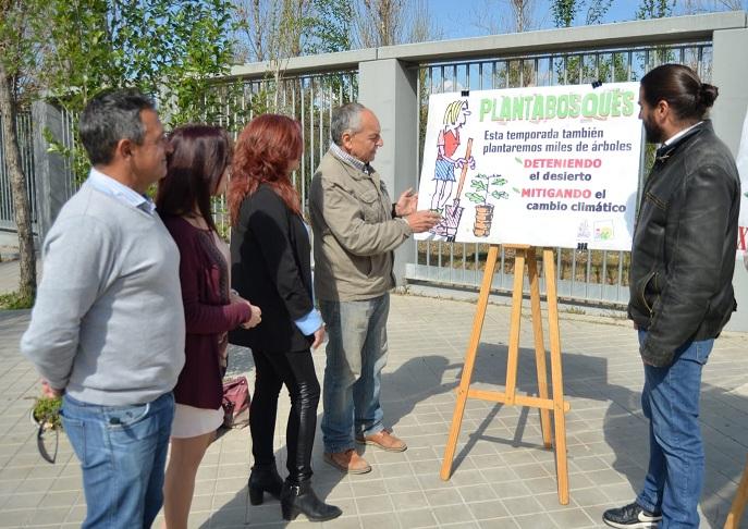 Presentación de la campaña 'Plantabosques'.