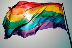 Bandera arcoíris.