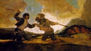 'Duelo a garrotazos', la célebre obra de Goya.