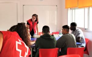 Actividad del área de educación de Cruz Roja Granada. 