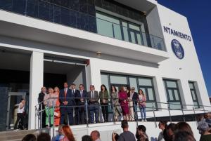 Acto de inauguración del nuevo edificio que albera el Ayuntamiento de Pulianas