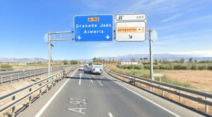 El accidente ha ocurrido en la salida hacia el aeropuerto. 