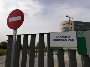 Indicaciones en el Hospital San Cecilio para el acceso a las pruebas PCR.