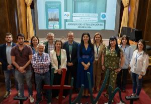 Parte de los ponentes en las jornadas. 