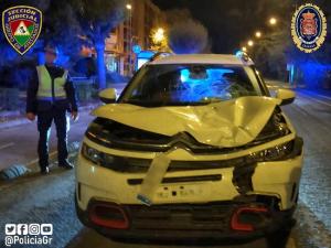 Imagen del vehículo implicado en el accidente.
