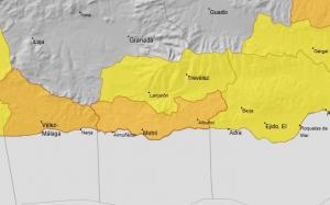 Avisos por nevadas y fuertes vientos en la provincia. 