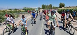 Celebración del Día de la Bicicleta en Cúllar Vega.
