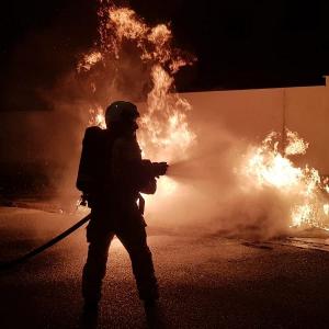 Los Bomberos de Almuñécar fueron alertados por la Guardia Civil.