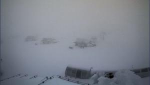 Imagen de Borreguiles captada por una cámara de Sierra Nevada. 