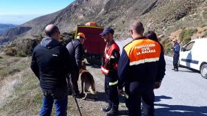 Operativo de rescate que ha participado en su búsqueda.