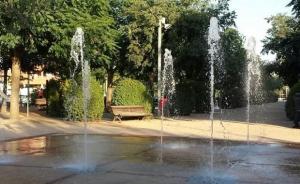 Fuentes del Paseo Emperador Carlos V, en el Zaidín. 