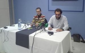 Jesús Candel y Enrique Marín, este martes.