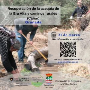 Cartel de la convocatoria. 