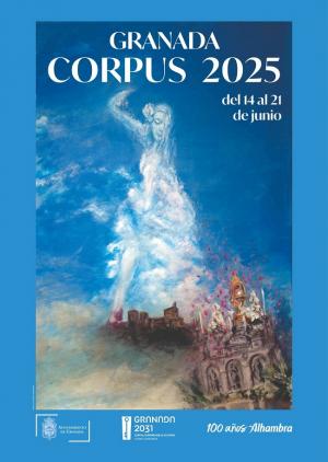 Cartel del Corpus 2025 creado por Manuel Rubio.