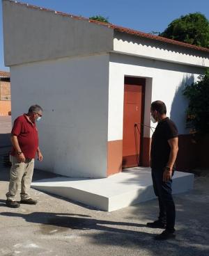 Obras en los colegios de Armilla.