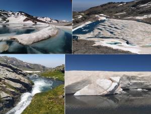 Imágenes del deshielo de estos días en Sierra Nevada. 