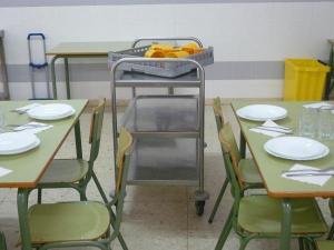 Imagen de un comedor escolar.