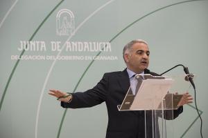 Antonio Jesús Castillo, la pasada semana en rueda de prensa.