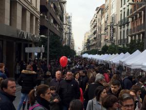 La ciudadanía tomó la calle Recogidas.