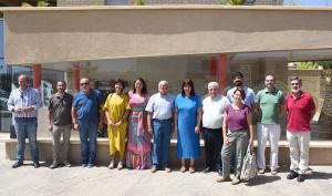 Miembros de Plena Inclusión Granada, que integra a las asociaciones. 