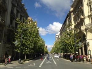 Una de la entrada a Gran Vía.