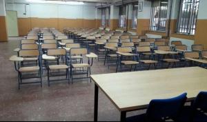 Una de las aulas de la EOI en su nueva sede. 