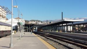 Imagen de la estación de tren el pasado octubre.