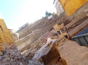 Imagen de las excavaciones.