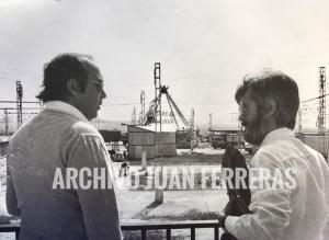 Antonio Jara y Manuel Fernández Márquez en su visita al ferial.