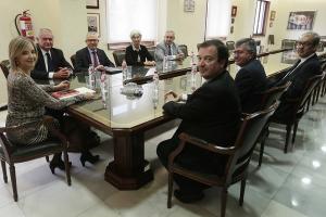 Tárrago ha presidido la reunión con los fiscales.