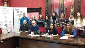 El Foro de la Infancia y la Juventud de la Zona Norte, en el Ayuntamiento.