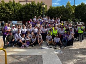 Participantes en la Carrera de la Mujer de Ugíjar. 