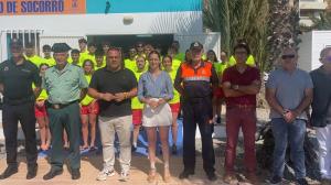 El alcalde se ha reunido con el dispositivo de seguridad. 