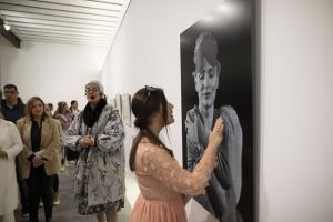 Detalle de la exposición inaugurada en Motril. 