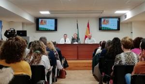 Acto de la Junta con ACCU Granada. 