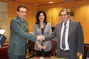 La Guardia Civil ha firmado un convenio con Diputación.