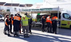 Puesto de mando avanzado del GREA en Zújar.